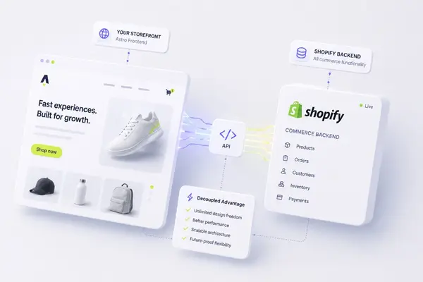 Headless architecture freeing the storefront from Shopify and WooCommerce theme limits