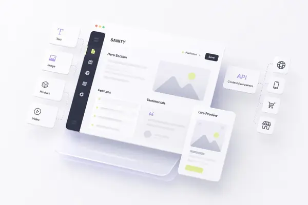 Sanity CMS structuring flexible brand content